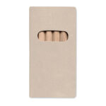 Promotivni set od 6 drvenih bojica ABIGAIL - Slika 3