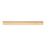 Ravnalo od bambusa 30cm BARIS