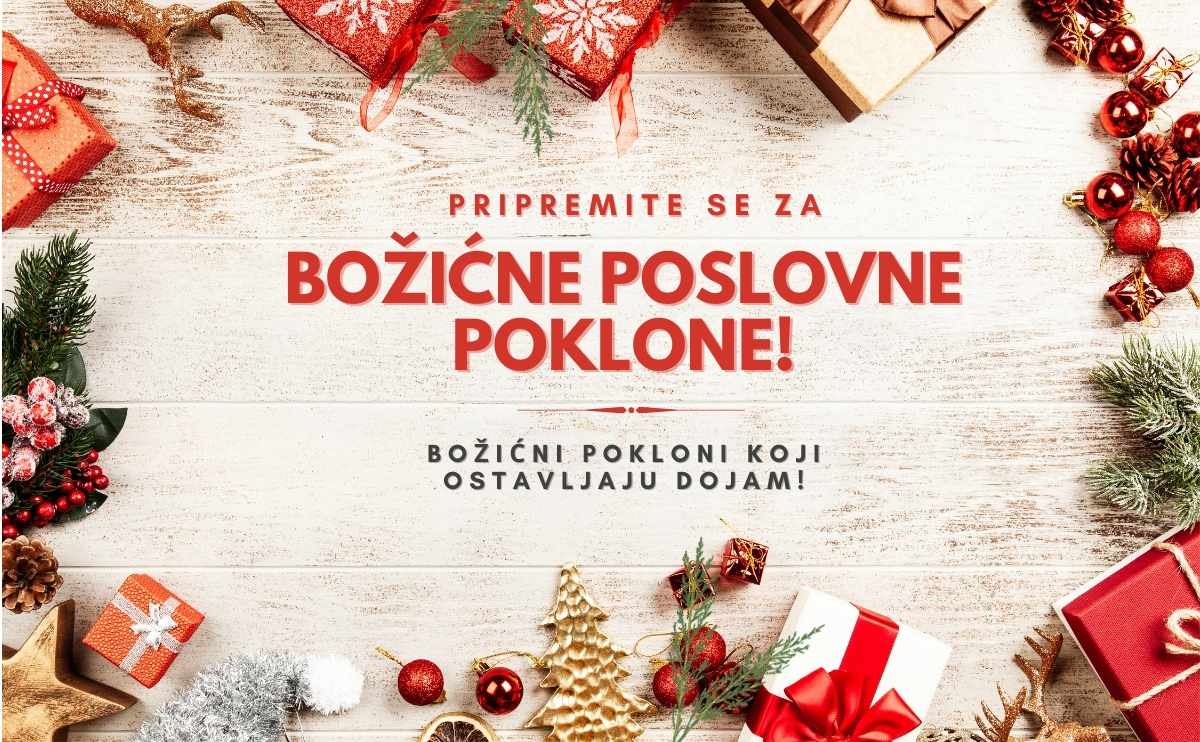 Promotivni Božićni pokloni za poslovne partnere i zaposlenike