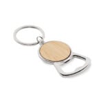 Privjesak od recikliranog aluminija KEYPOP - promotivni privjesak za ključeve