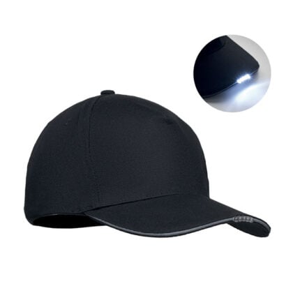 Bejzbolska kapa s 5 LED svjetala LUZCAP - Promo pokloni