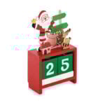 Drveni Božićni kalendar odbrojavanja