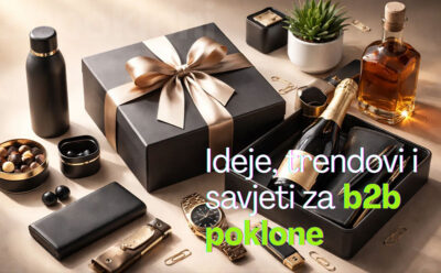Poslovni pokloni za klijente i partnere | B2B vodič