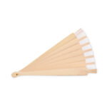 Drvena lepeza s 34 rebra