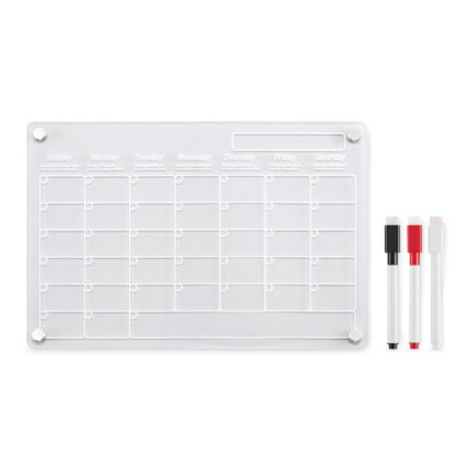 Magnetni akrilni planer s markerima