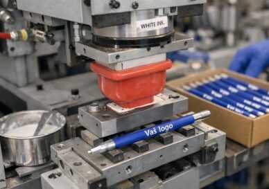 Tampon tisak na promotivnom proizvodu s logotipom